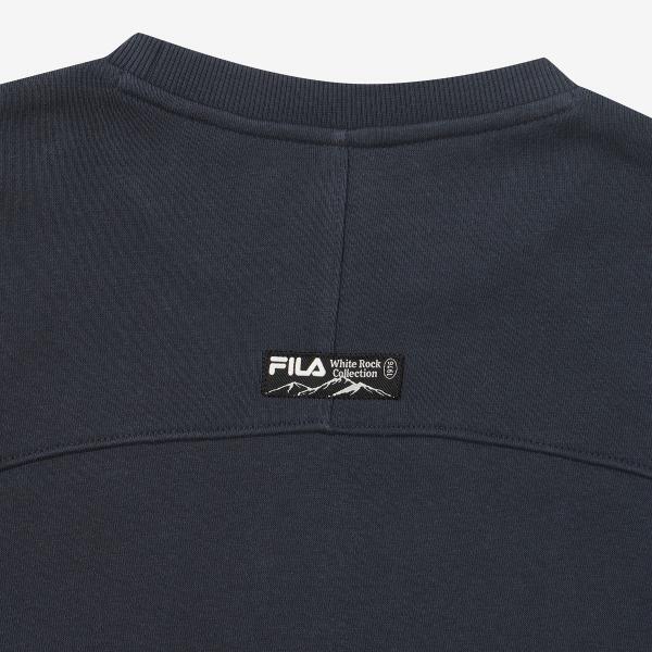 Fila Semi Crop Graphic Sweatshirt Small