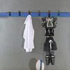 Versatile Wall Holder for Hockey and Longboards with Safe Rounded Corners X3UC