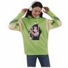 Jujutsu Kaisen Color Block Patchwork Fleece Hoodie for Men & Women