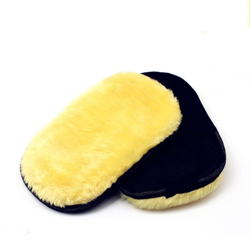 24x16cm Car Wash Mitt Microfibre Cleaning Glove Polishing Shampoo Duster Towel
