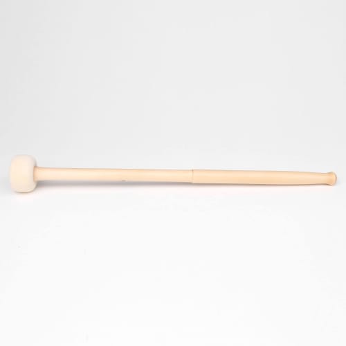 Yibuy 2-Pack 14-Inch Handle Mallet Timpanistik, Multi-Purpose Felt Mallets