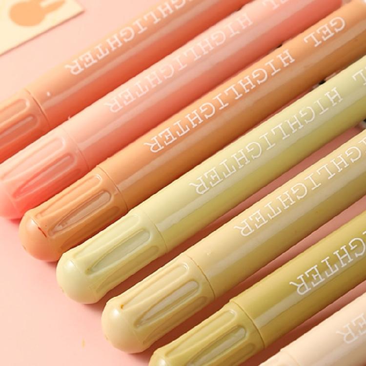 8x Multifunctional Highlighters Set Aesthetic Highlighter Marker Fluorescent Pen Bible Marker Pen for Student