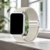 Für Samsung Galaxy Fit 3 Verstellbares Mode Magnetisches Sport Geflochtenes Ersatz-Uhrenarmband Smart Zubehör