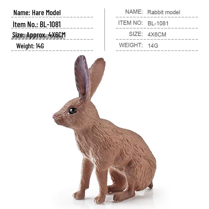 Cross-Border Farm Animal Miniature Model Set: Chickens, Ducks, Geese, Cows, and More