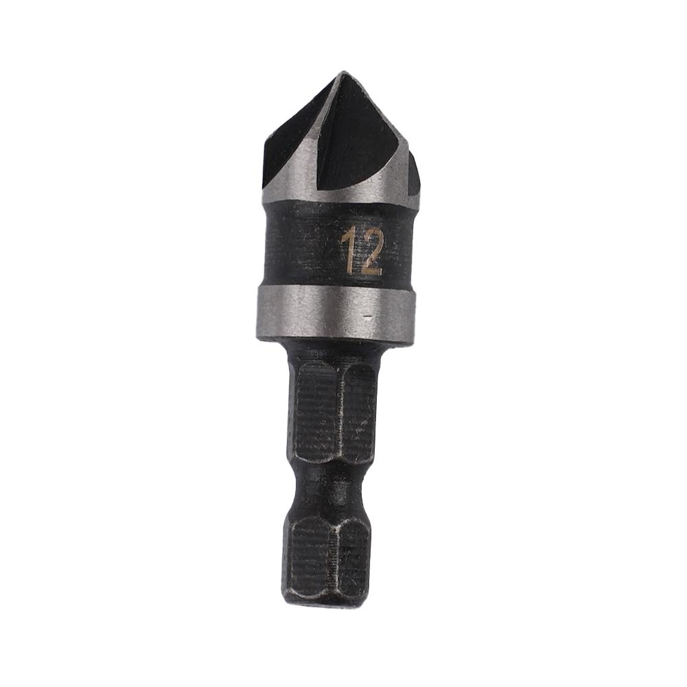 12/16/19mm Drill Bit Carbon Steel Chamfer Drilling