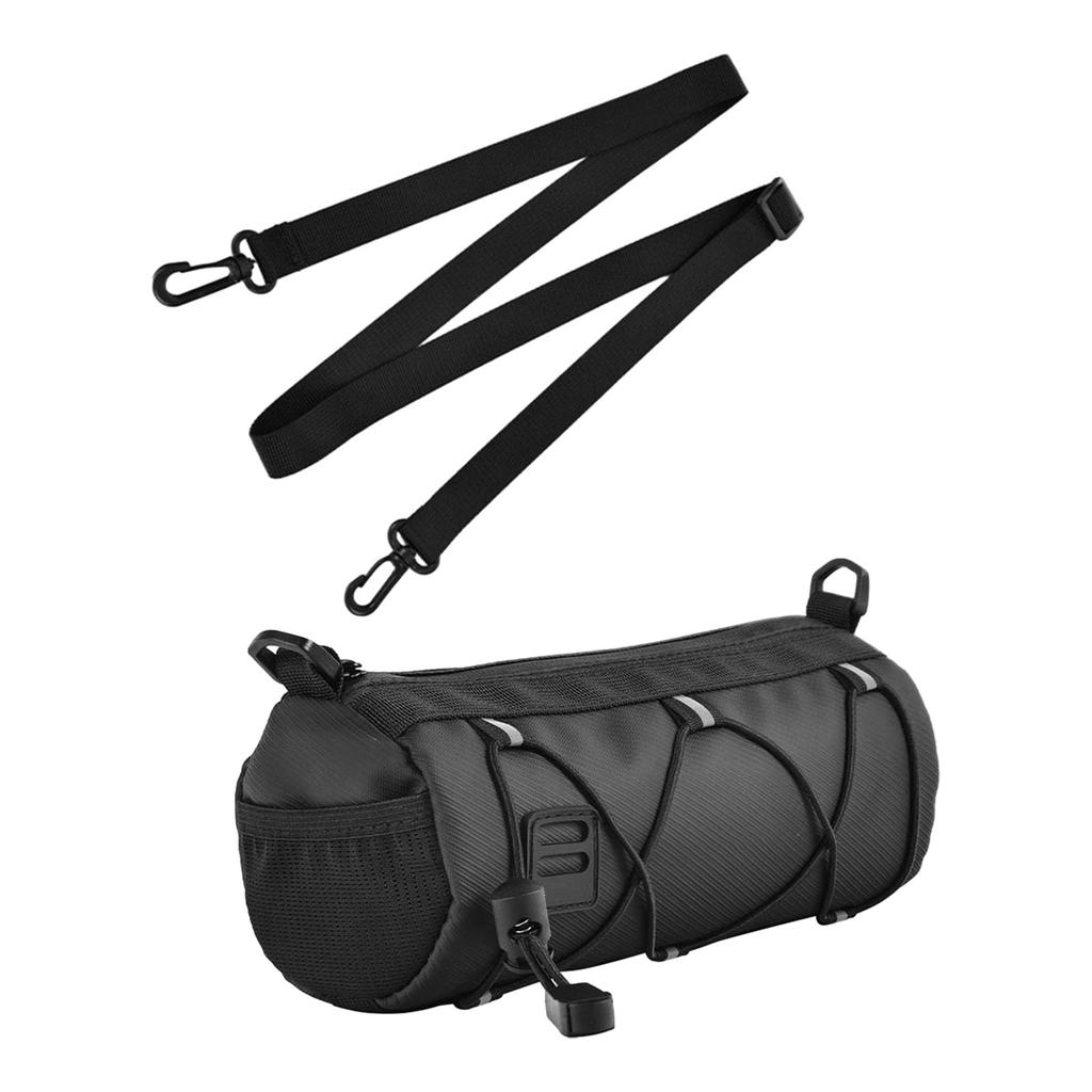 Bicycle Wear Resistant Pouch Bicycle Handlebar Bag Head Bag for Road Bikes Outdoor Riding Bicycling Folded Bikes