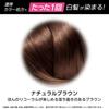 Color Natural Brown 2 Pack Bonus Gray Hair In Just One Easy and [Sios Treatment] + [Dye Application, Time-saving]