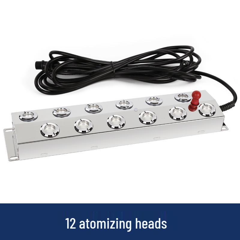 Ultrasonic Ten-Head Atomizer Humidifier: High-Volume Mist Plate for Water Features and Fogging