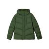 FW23 Stroll Series Solid Color Hooded Casual Short Down Jacket Men Outerwear Chive-Green L423M138-00QV