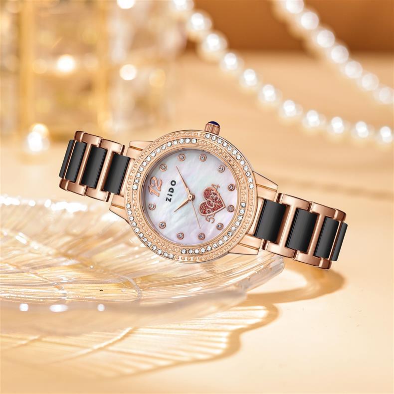 Orologio da Donna in Quarzo Ceramico Sintetico - Design di Nicchia di Alta Gamma