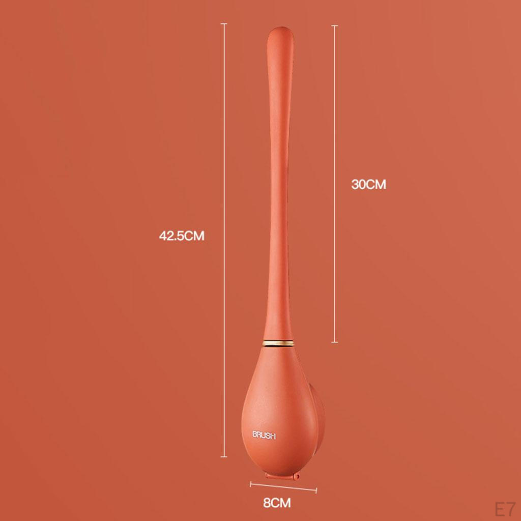 Modern Long Handled Toilet Cleaning Brush Deep-Cleaning Bathroom Accessories Hygienic Household