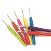 Silicone Crochet Hook Set with Soft Handles for Weaving Bags & Sweaters