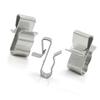 Stainless Steel Solar Panel Cable Clamp PV Cable Clamp Wire Fastener Clamp Manager