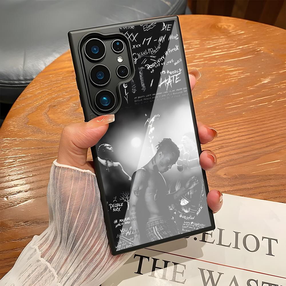 

Xxxtentacions Rapper Phone Case For SAMSUNG S25 24 S22 S20 ULTRA S21 S30 23 Note5 S8 Plus S9 S10E Lite PC+TPU Funda S23 ULTRA 5G