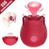 7 Geschwindigkeiten Rose Vibrator Pumpe Saugnapf Massagegerät Wasserdicht