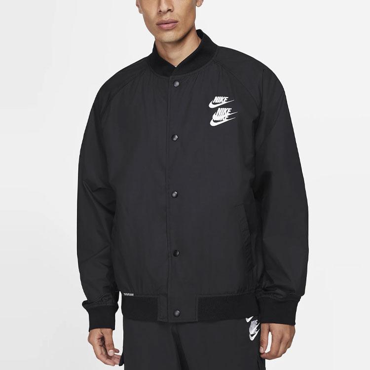 Nike Men's Alphabet Logo Woven Casual Jacket DA0648-010