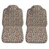 Classic Wild Cheetah Colorful Leopard Print Car Seat Covers for Women Man Universal Auto Front Seats Protector Fits for Car SUV