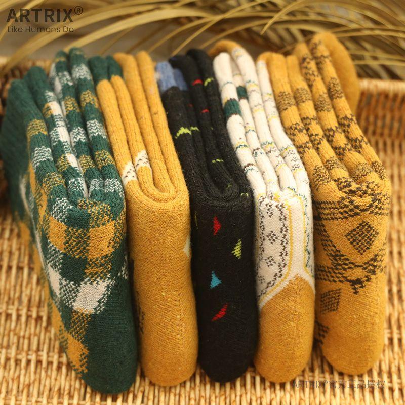 

Теплые и толстые носки, шерстяные носки для женщин и студентов One Size