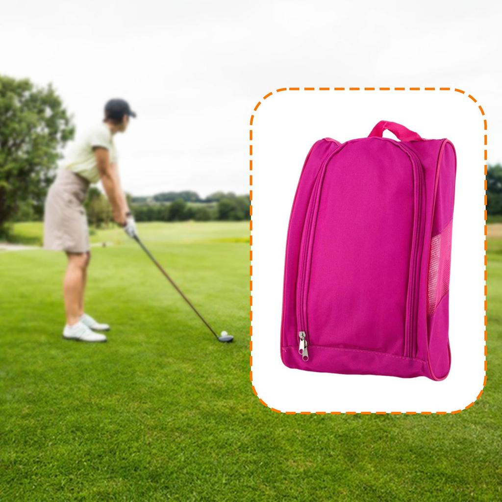 Golf Shoe Bag Shoes Storage Organizer Storing Accessories for Travel