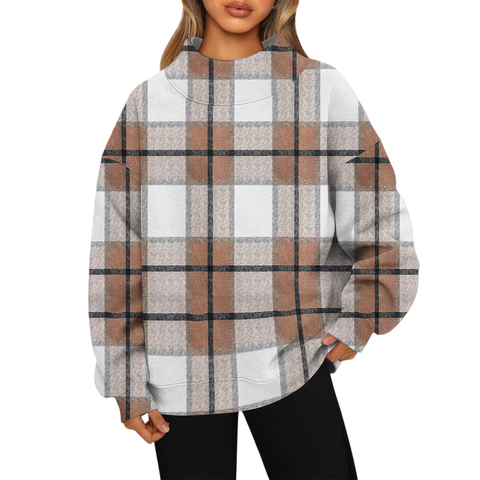 

Женская толстовка, спортивная фланелевая толстовка с длинным рукавом, повседневная толстовка с V-образным вырезом XXL хаки