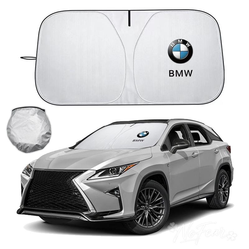 For BMW Car Front Window Sunshade Cover Sun Shade Windshield Visor Windscreen Folding Auto UV Protection Styling Car stickers DL7