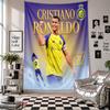 Cristiano Ronaldo Duvar Kilim Ev Dekorasyonu Yatak Odası Oturma Odası Arka Planı için Duvara Asılan Kumaş
