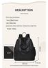 2026 Women's Nylon Backpack - Double Shoulder College & Travel Bag