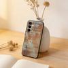 Retro Rust Design Phone Case Black Silicone Soft For Samsung Galaxy A73,A72,A71,A70,A53,A52,A51