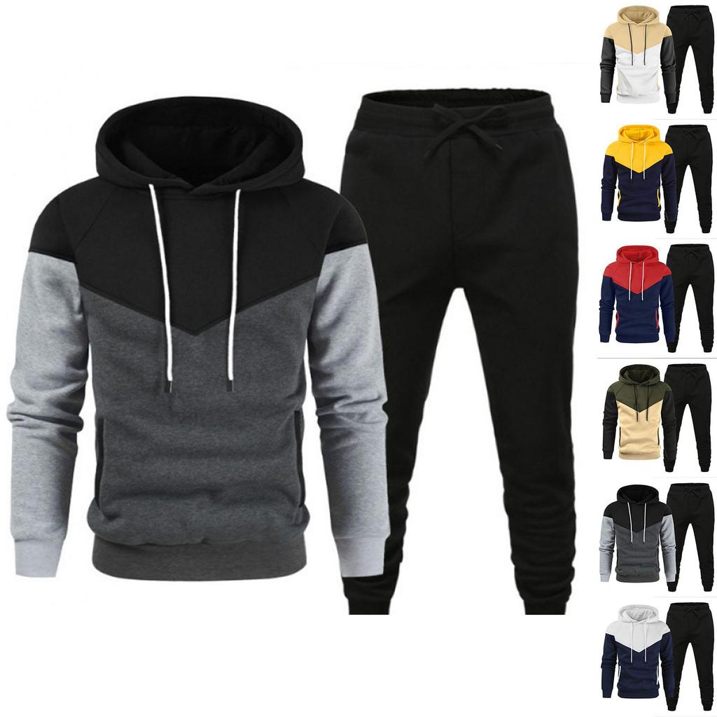 Conjunto Deportivo con Capucha para Hombre Otoño/Invierno