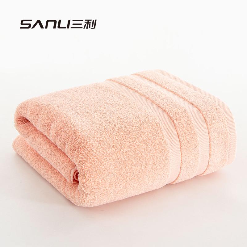 New pure cotton thickened adult bath towel couple household 445g cotton