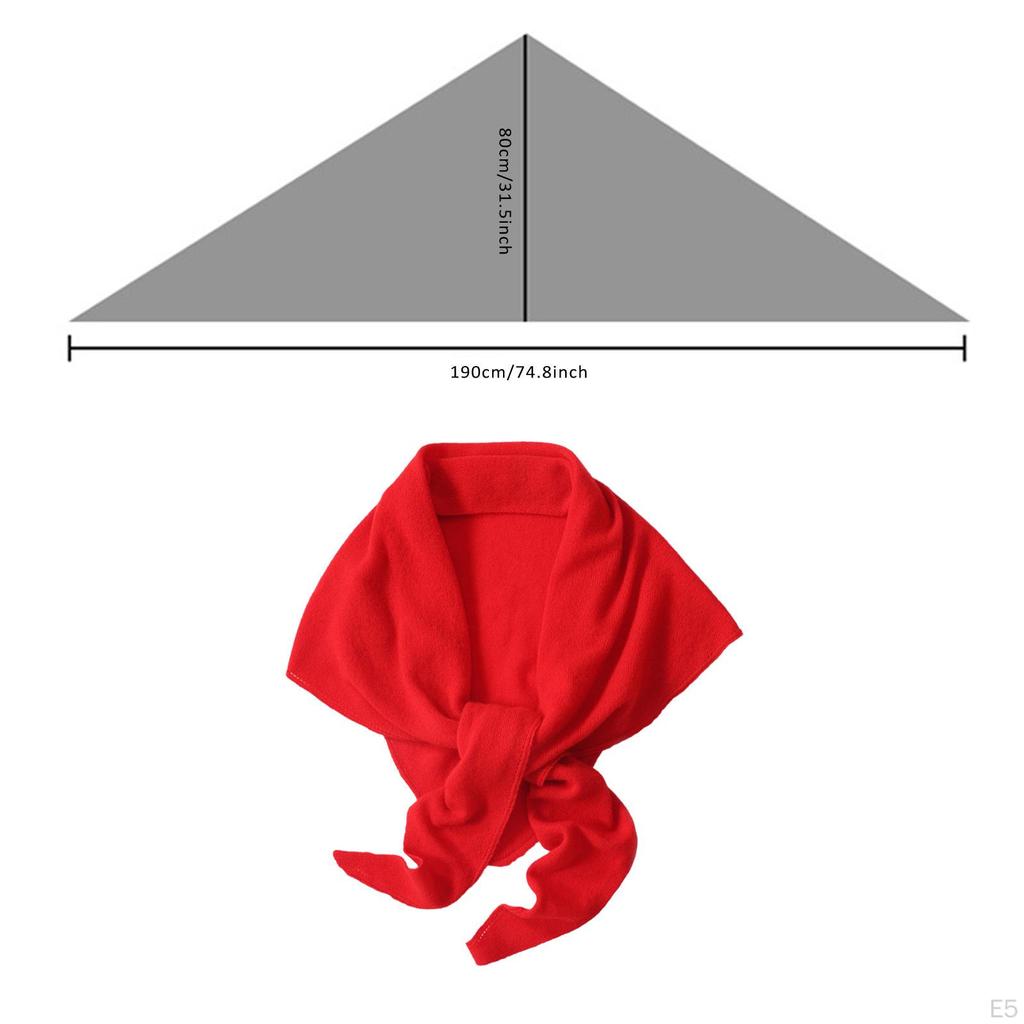 Women Winter Scarf Casual Neck Wrap Knit for Old People Home