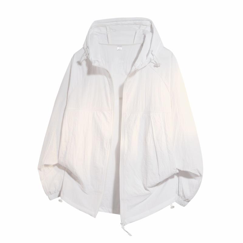 Hooded Sun Protection Clothing, Summer Ice Silk Anti UV Thin Jacket, Outdoor Casual Sports Skin Clothing for Men