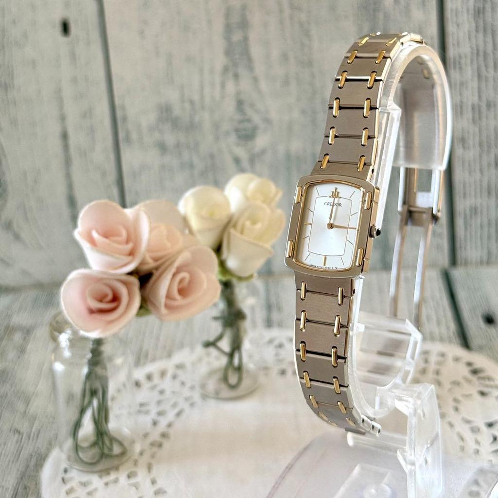 [USED] SEIKO CREDOR Credor Watch 2F70 18KT SS