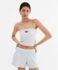 Minasu Mns Terry Tubetop_White Melange