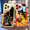 One P-Piece Luffy Zoro Ace Sanji Cover Clear Phone Case For Redmi Note 15 14 13 12 11 11T 11S 10 9 10S 9S 8 Pro Max Plus Case