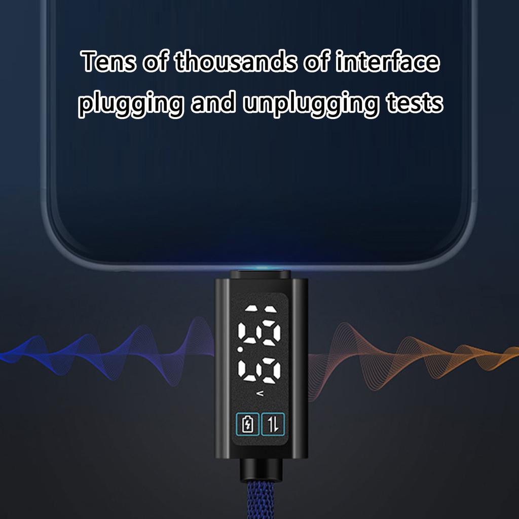 Type C Adapter USB C To USB C Adapter PD100W Fast Charger For Quick Charge And Data Transfer Real Time Power Monitoring