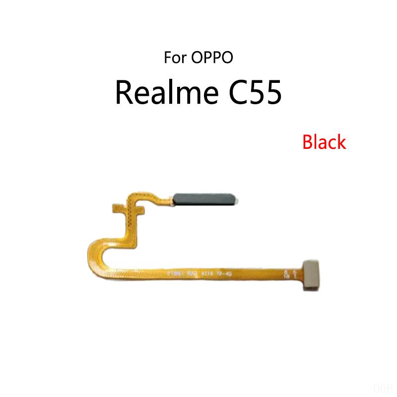 Home Button Fingerprint Scanner Touch ID Menu Return Sensor Flex Cable For OPPO Realme C55