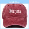 Embroidered Baseball Cap With Vintage Wash For Outdoor Sports And Sun Protection