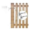 Upgrades Bolts Hinges for Gates Rusts Proof Door Hinges Adjustable Bolts Hinges Simple Installation for Wood or Metal Door