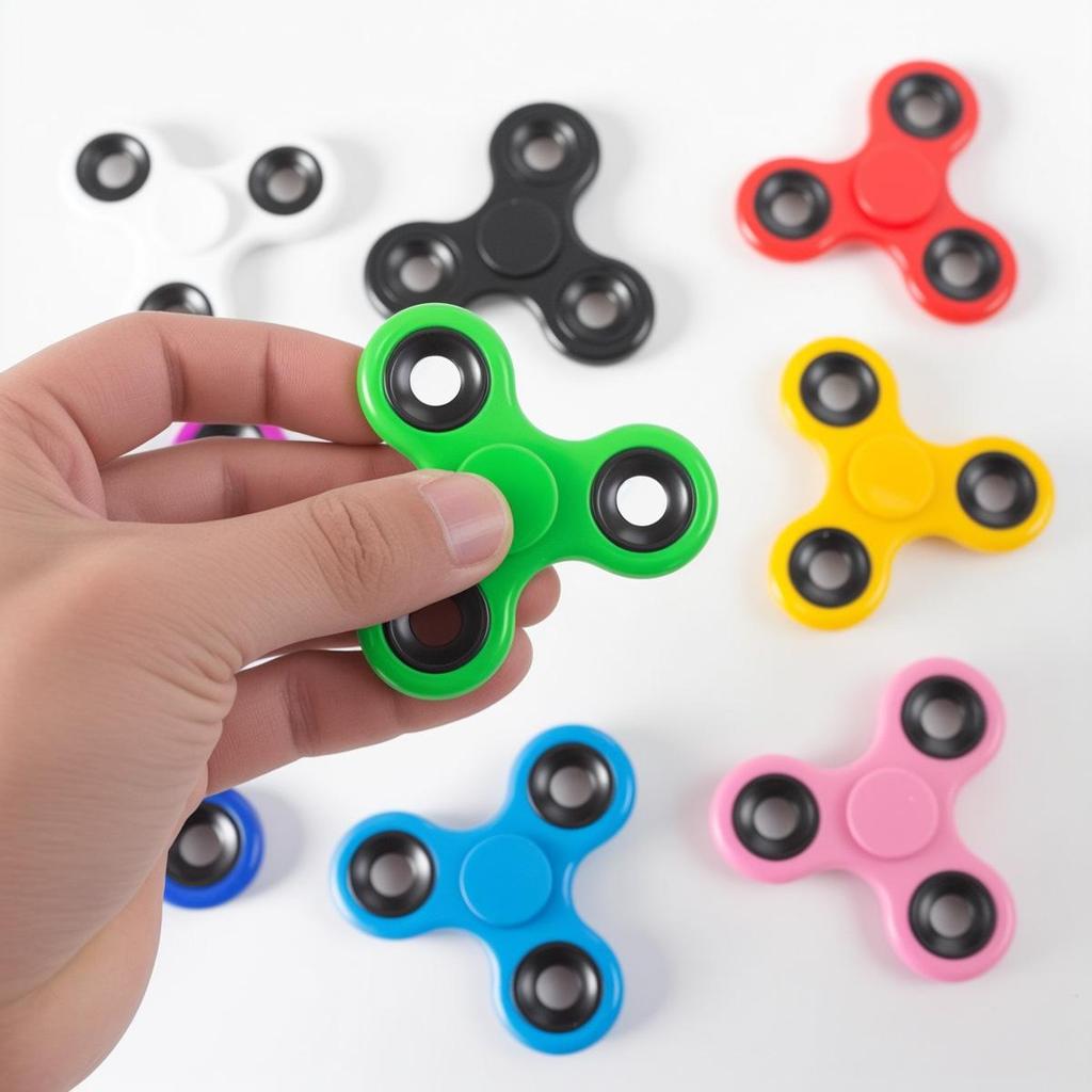 6,3 cm Hochgeschwindigkeits Fidget Spinner Stressabbau Spielzeug für Kinder und Erwachsene