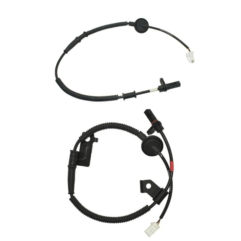 Set of 2 Rear (Left+Right) ABS Wheel Speed Sensors, Fit for 2007-2010 Hyundai Sonata & 2007-2011 Azera, Replaces OEM 59910-3K001, 59930-3K001, 10190