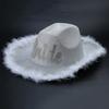 Bride Hat Bride Cowgirl Hat Bridal Party Bachelorette Party Hat Bride Cowboy Hat
