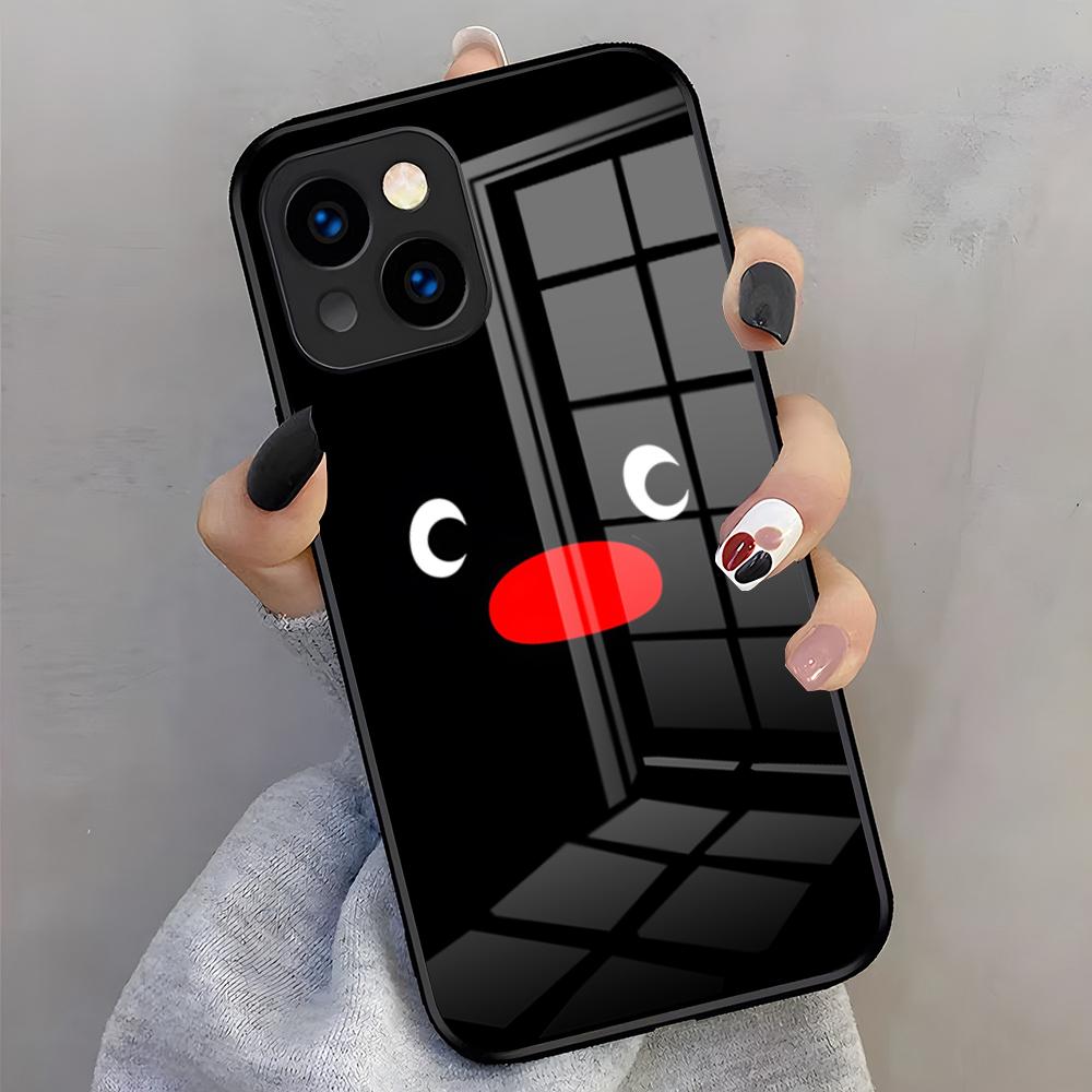 

Cartoon P-Pingu Phone Case For IPhone 17 Pro Max 16 15 14 Pro Max 13 11 X Xs Xr 8 7Plus Glass Cover iPhone 12 Pro Max