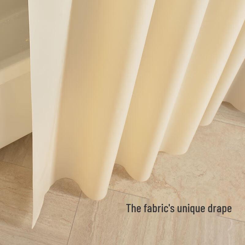 LIEI PEVA Waterproof Anti-Mold Shower Curtain