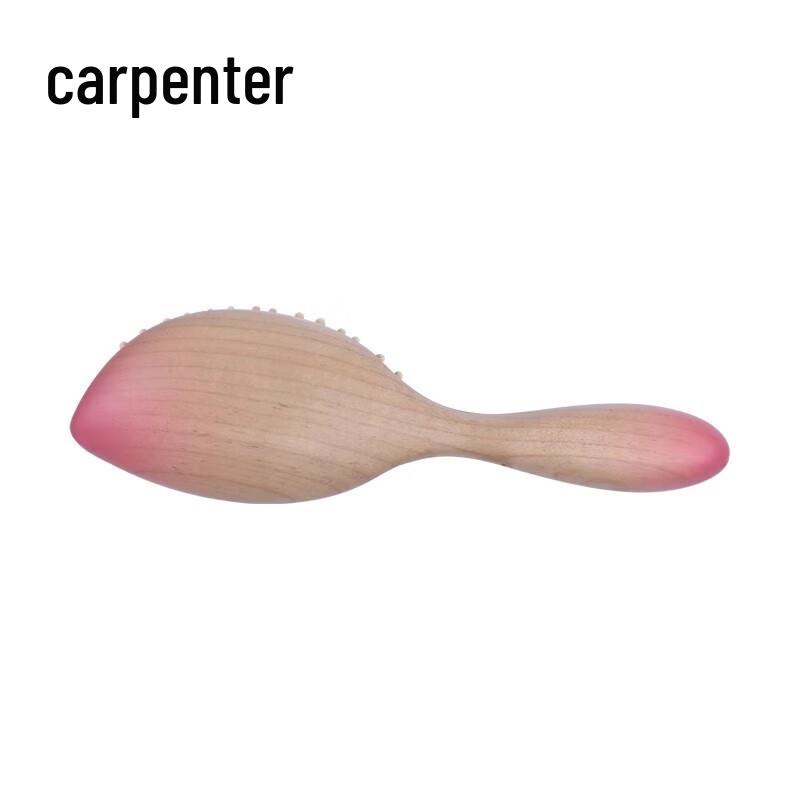 Tan Mujiang Peach Blossom Cushion Comb Gift Set