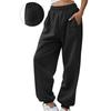 Women's Casual Lined Jogger Sweatpants with Elastic Cuff Long Color