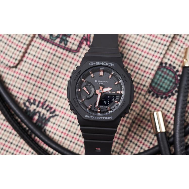 CASIO Women's G-SHOCK Black Watch GMA-S2100-1APR GMA-S2100-1APR