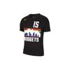Dri-Fit NBA Denver Nuggets Quick-Dry Short Sleeve T-Shirt Men Tops Black BV8758-010