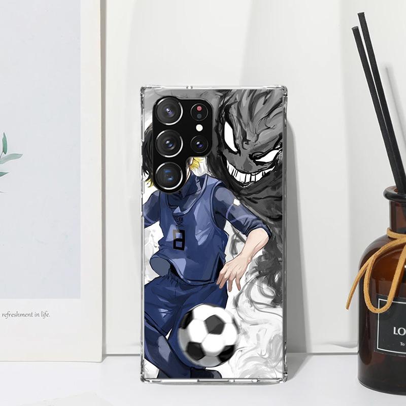 Blue Lock Bachira Meguru Phone Case For Samsung Galaxy S26 S25 Edge S24 FE S23 S22 Ultra S21 Plus S20 + Art Fundas Back Cover Ga