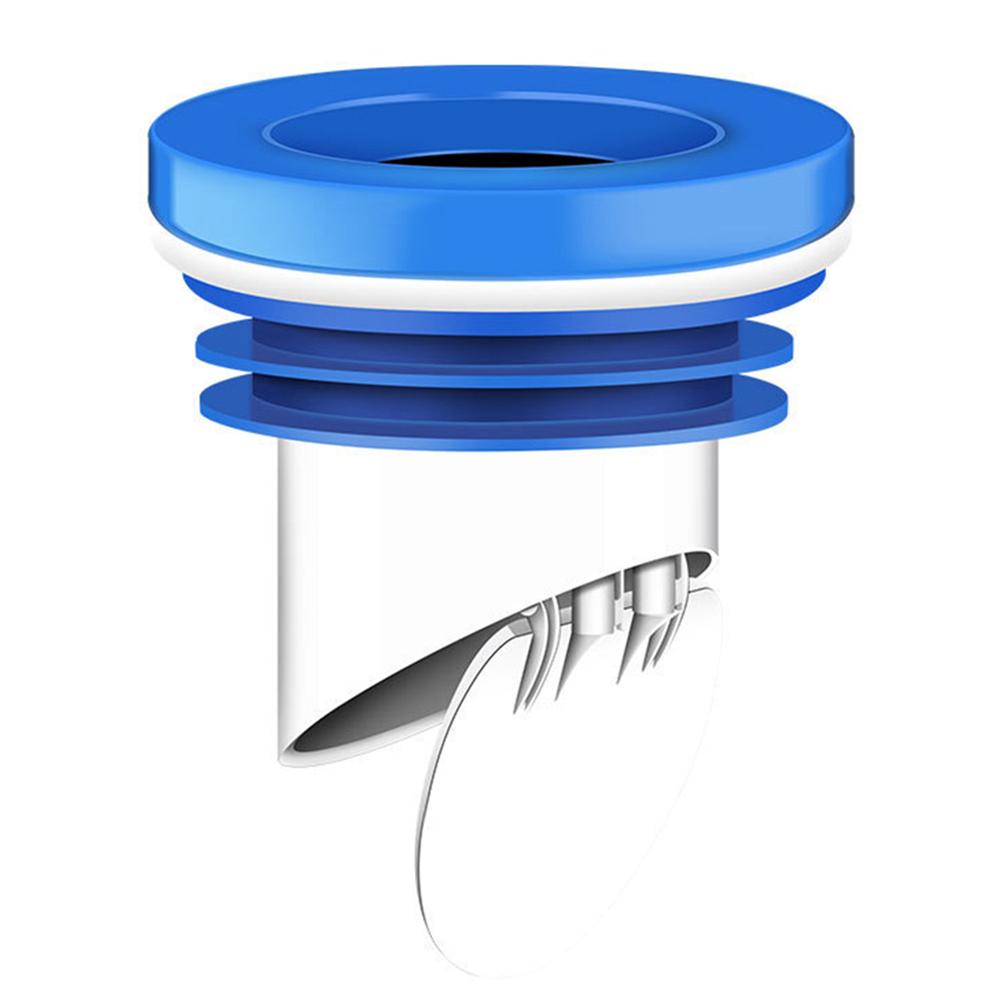 Toilet Flange Seal Ring with Check Valve for Leak Prevention and Smell Control